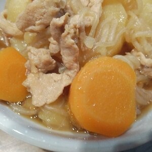 白だしで♪肉じゃが